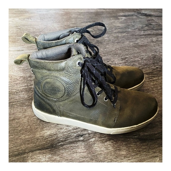 HARLEY DAVIDSON Men’s Grey Sneakers Boots main image 6